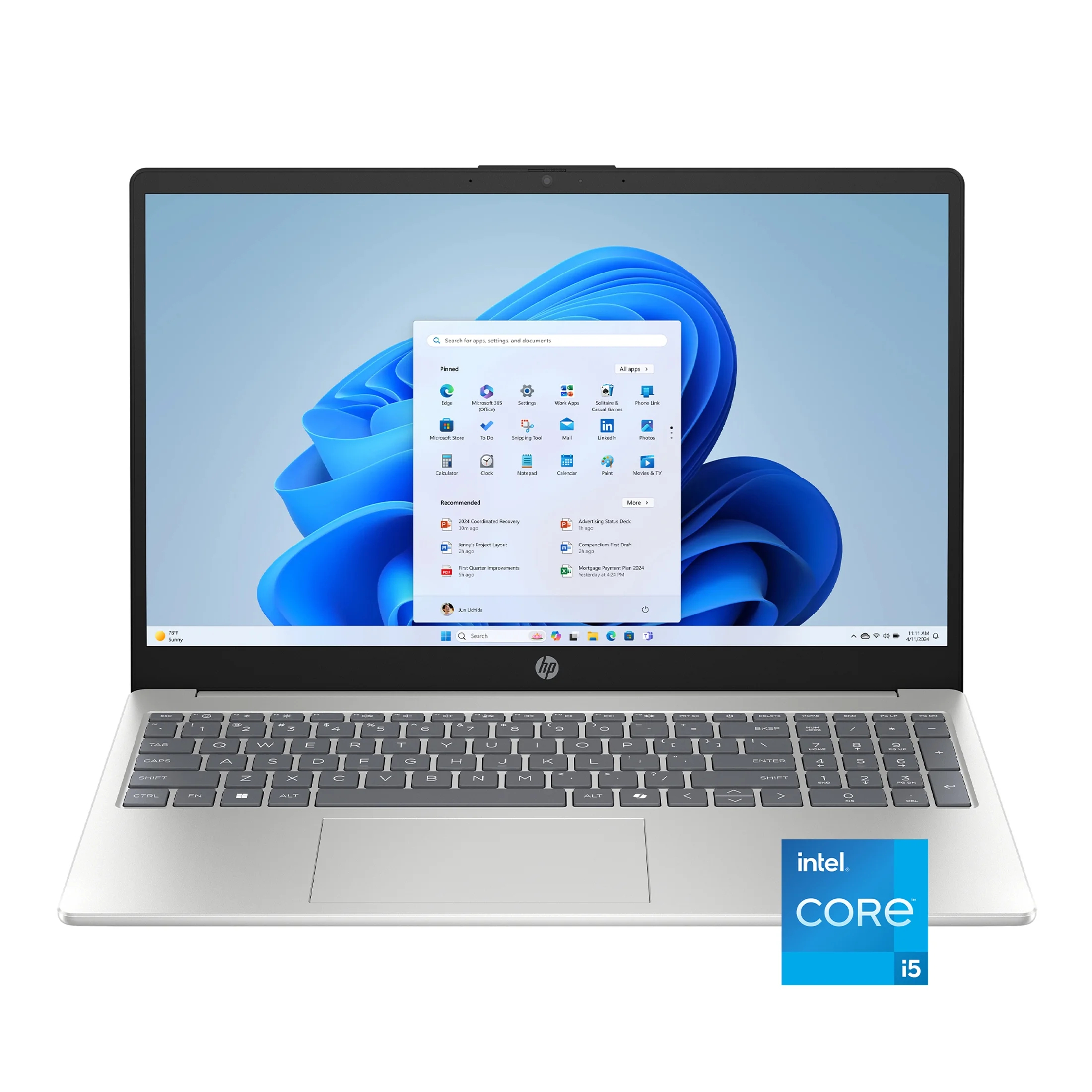 HP Laptop 15 with Intel Core i5-13345U 15.6” Inch FHD Display 16 GB DDR4 RAM | 1 TB SSD